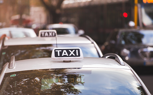 Taxi sign